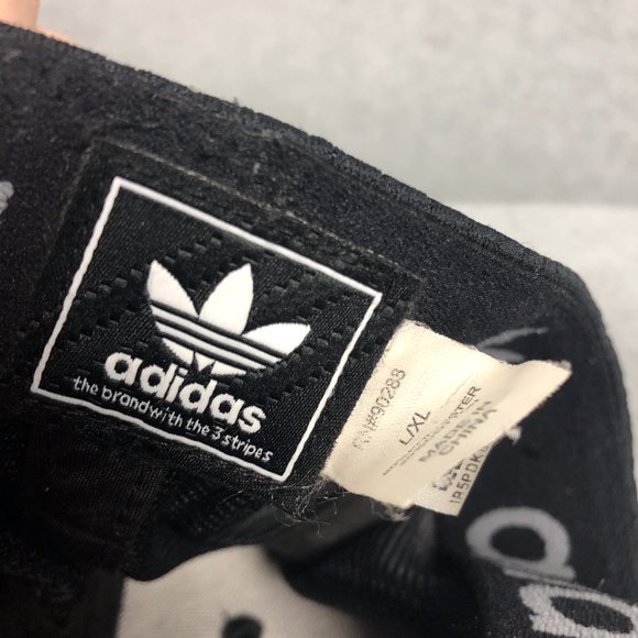 Adidas Baseball Black Hat Size Large XL - Picture 5 of 6